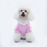 Felpa "Adidog" Rosa Personalizzabile con nome