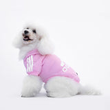 Felpa "Adidog" Rosa Personalizzabile con nome