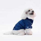 Giacca Di Jeans Imbottita Scura Personalizzabile con nome