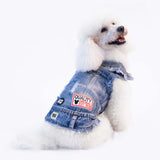 Giacca Di Jeans con Toppe Chiara