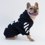 Felpa "woof" Nera Personalizzabile con nome