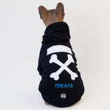 Felpa "woof" Nera Personalizzabile con nome