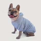 Felpa "The Dog Face" Grigia Personalizzabile con nome