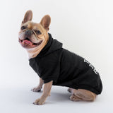 Felpa "The Dog Face" Nera Personalizzabile con nome