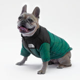 Piumino "The Dog Face" Verde Personalizzabile con nome
