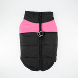 Piumino Dettaglio Rosa Pettorina integrata Personalizzabile con nome