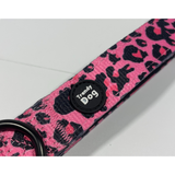 Set Collare e Guinzaglio Trendy Dog® "Leopardato" Personalizzabile con nome