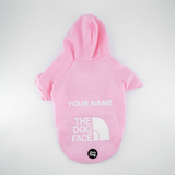 Felpa "The Dog Face" Rosa Personalizzabile con nome