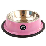 Ciotola in acciaio inox 3 colori personalizzabile con nome