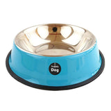 Ciotola in acciaio inox 3 colori personalizzabile con nome