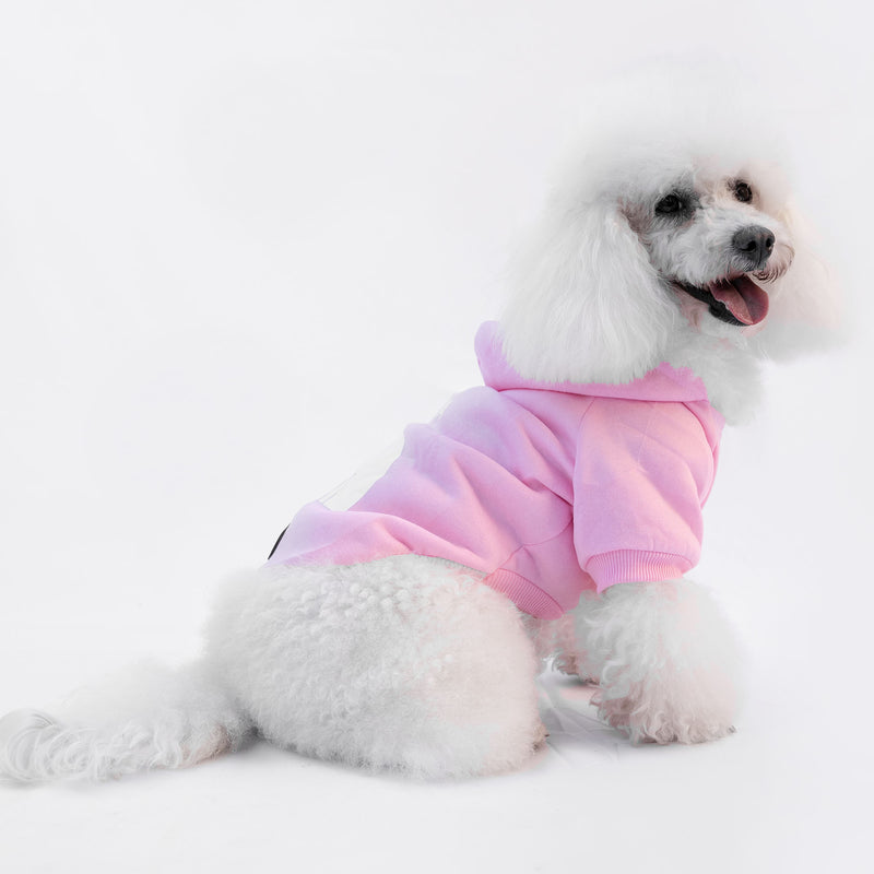 Rosa Sweatshirt „The Dog Face“, personalisierbar mit Namen