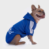 Felpa "Adidog" Blu Personalizzabile con nome