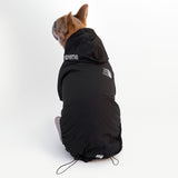 Schwarze Jacke „The Dog Face“ X „Pupreme“, anpassbar mit Namen