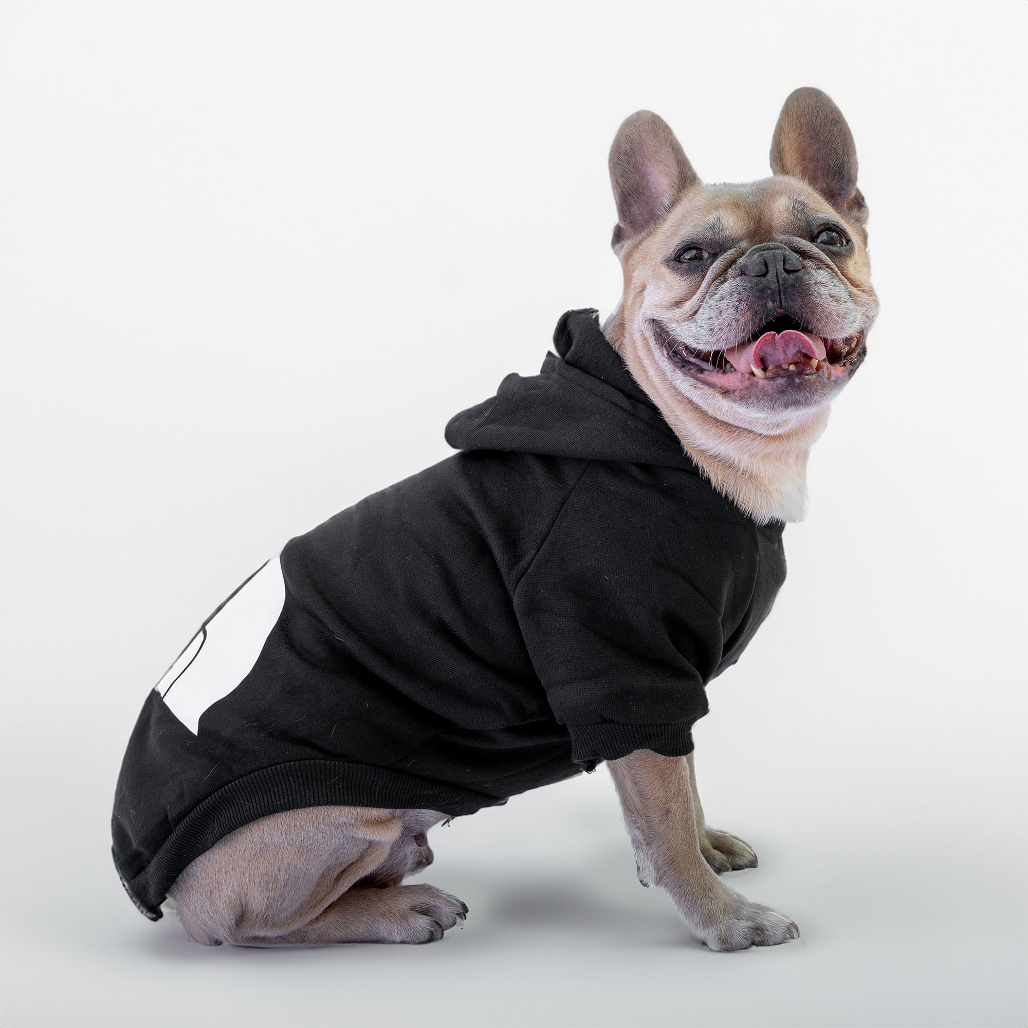 Felpa Con Cappuccio Per Cani The Dog Face - Morbido Pile Con Stampa Divertente! - Foto 3