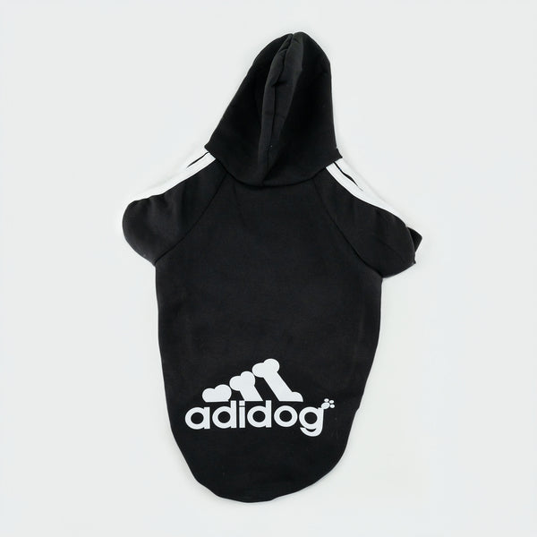 Felpa "Adidog" Nera Personalizzabile con nome