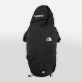 Schwarze Jacke „The Dog Face“ X „Pupreme“, anpassbar mit Namen
