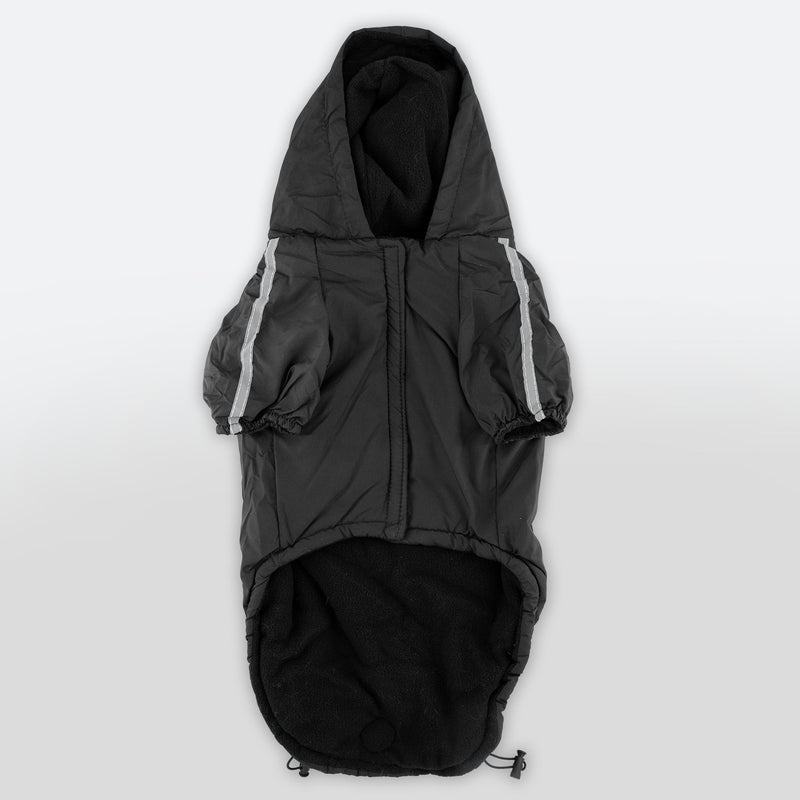 Schwarze Jacke „The Dog Face“ X „Pupreme“, anpassbar mit Namen