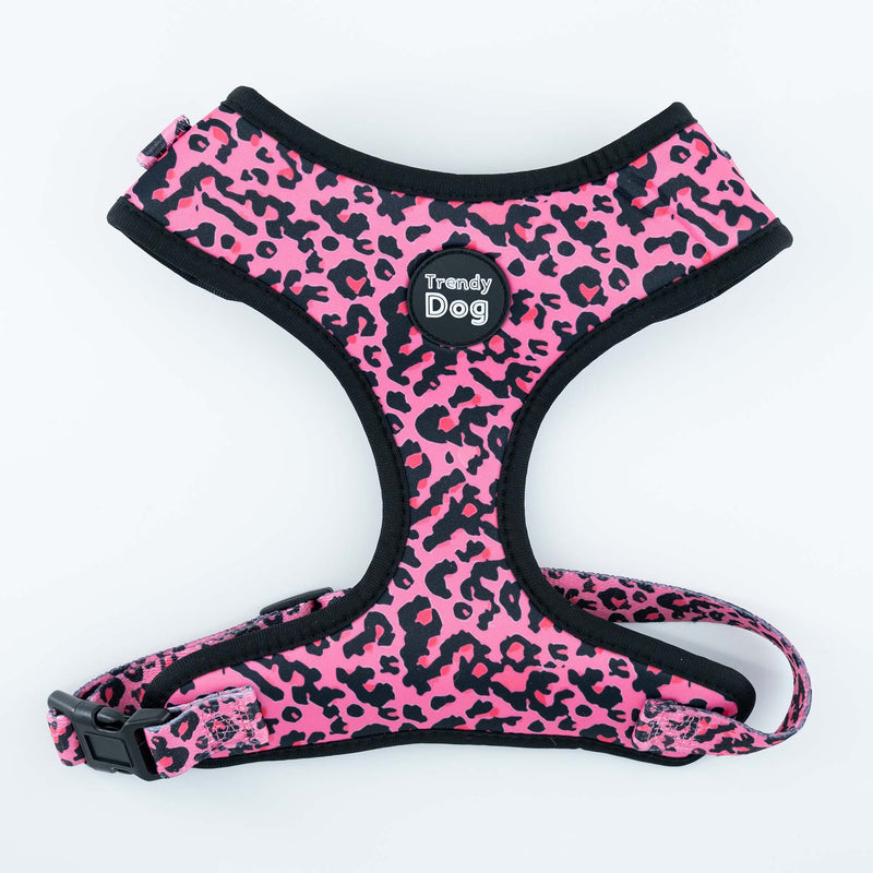 Pettorina Trendy Dog® "Leopardata" Personalizzabile con nome, fino a 35kg